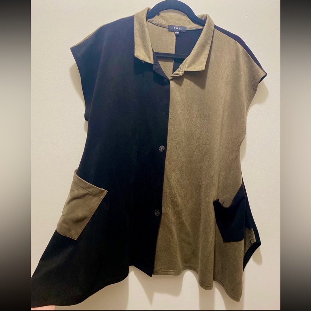 Faux Suede Dress